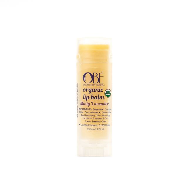 Organic Lip Balm - Minty Lavender